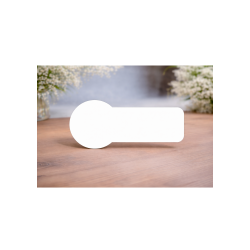 Yan Oval Süblimasyon Termoplast Yaka İsimlik